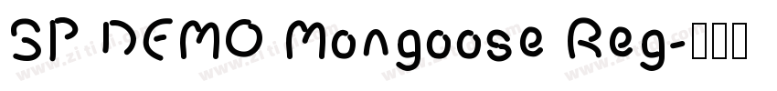 SP DEMO Mongoose Reg字体转换